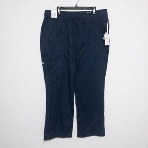 Koi Morgan Scrub Pants Womens 2X (38x30) Blue Stretch Nurse Health Work‎ New
